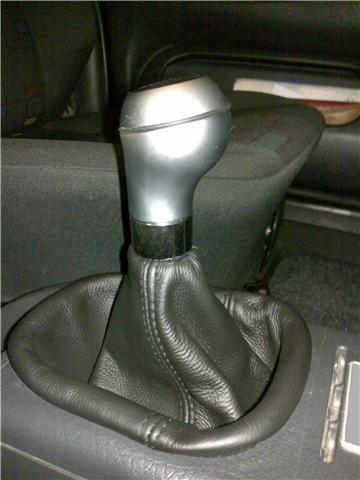 FITS VW POLO 6N BLACK GEAR GAITER NEW LEATHER 1994-1999 CUSTOM NEW MADE IN UK