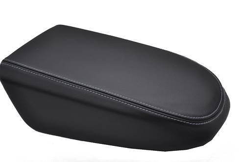 FITS FORD FOCUS MK3 05-08 ARMREST COVER LEATHER L GREY   ST CUSTOM NEW