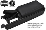 BLACK & BLACK LEATHER CONSOLE+ARMREST+HANDBRAKE COVERS FITS NISSAN 300ZX 90-96