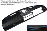 BLUE STITCHING FITS TRIUMPH TR7 TR8 76-81 DASH DASHBOARD LEATHER COVER