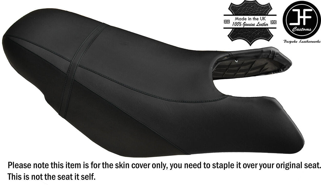 STYLE2 BLACK CUSTOM FOR SEADOO GTX GTI 97-01 FRONT VINYL SEAT COVER STRAP