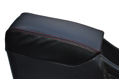 FITS TOYOTA CARINA E 92-96  LEATHER ARMREST COVER red CUSTOM NEW MADE IN UK