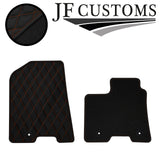 TAN DIAMOND STITCH VINYL 4 XTAILORED FLOOR CARPET FOR HYUNDAI NEXO 18-21 JF1