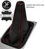 RED STITCH TOP GRAIN LEATHER MANUAL GEAR GAITER FITS NISSAN 300ZX Z31 84-89