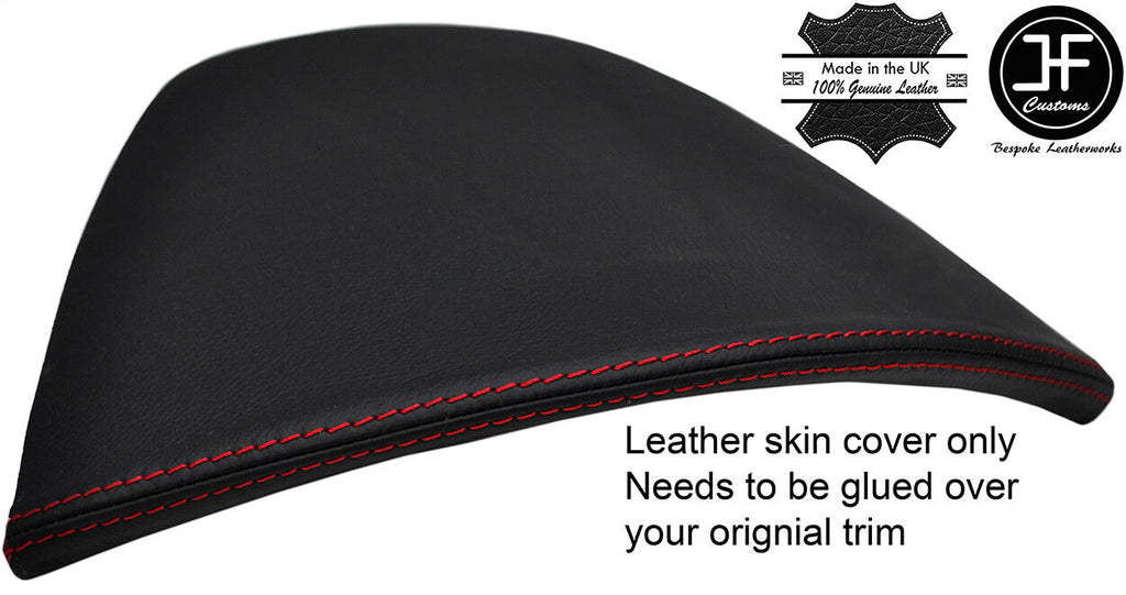 RED  STITCH SPEEDO CLUSTER HOOD LEATHER COVER FOR TOYOTA GT86 SUBARU BRZ 12-17