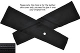 BLACK STITCH 2X B PILLAR LEATHER SKIN COVER FITS VW GOLF MK1 JETTA CADDY MK1