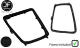 BLACK SUEDE MANUAL GEAR SURROUND PLASTIC FRAME FITS NISSAN SKYLINE R32 89-94