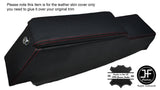 RED STITCH CENTRE CONSOLE & ARMREST LEATHER COVERS FITS SUNBEAM ALPINE TIGER