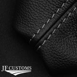 FITS VW PASSAT B6 05-10 GREY STITCH DSG AUTOMATIC GEAR LEATHER COVER CUSTOM NEW