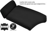 BLACK STITCH ARMREST TOP GRAIN LEATHER COVER FOR BMW 5 SERIES E60 E61 2003-2011