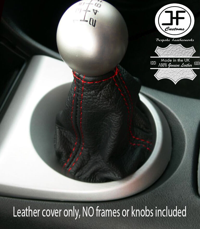 RED STITCH FOR HONDA CIVIC FK2 S TYPE S 2006-2012 GEAR GENUINE LEATHER GAITER