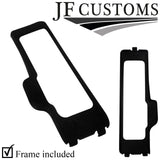 RED LEATHER  HANDBRAKE TRIM COVER + FRAME FOR LAMBORGHINI DIABLO 90-01