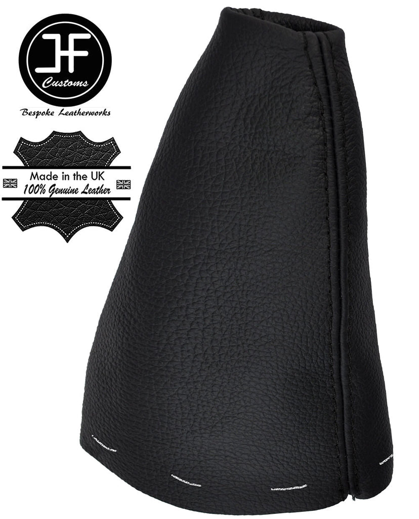 BLACK STITCH LEATHER GEAR GAITER FITS BMW MINI COOPER R56 R57 CLUBMAN R55