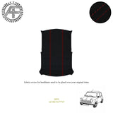 LUXE SUEDE HEADLINER COVER FOR MINI CLASSIC MK5 2 DOOR SEDAN + SUNROOF 1984-1990