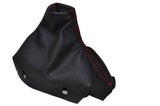 RED   DOUBLE STITCH  FITS MERCEDES C CLASS W204 AUTO  2007-2013 GEAR GAITER