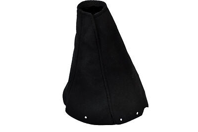 BLACK STITCHING FITS TOYOTA SUPRA MK4 1993 - 2002 GAITER BOOT SHIFT SUEDE