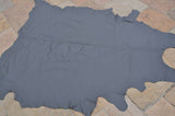 LARGE DARK GREY LEATHER  HIDE QUALITY SEXY 45 NEW CUSTOM NEW MADE IN UK