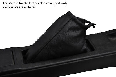 black stitch FITS NISSAN SUNNY ZX COUPE & SENTRA LEATHER HANDBRAKE GAITER