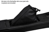 black stitch FITS NISSAN SUNNY ZX COUPE & SENTRA LEATHER HANDBRAKE GAITER