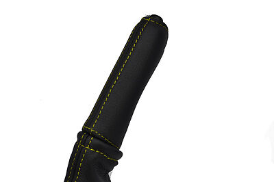 yellow stitch FITS NISSAN SKYLINE R33 GTS GTST GTR HANDBRAKE HANDLE COVER ONLY