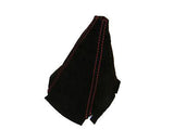 FITS HONDA INTEGRA DC2 94-01 GEAR GAITER PU SUEDE RED STITC CUSTOM NEW