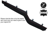 RED STITCHING Z ARMREST LEATHER SKIN COVER FITS VW TYPE 3 T3 1500 1600