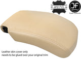 CREAM GENUINE REAL LEATHER ARMREST COVER FITS RANGE ROVER VOGUE L405 13-2018