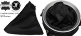 BLACK REAL LEATHER MANUAL GEAR & HANDBRAKE GAITER FITS NISSAN 350Z 33Z 02-09