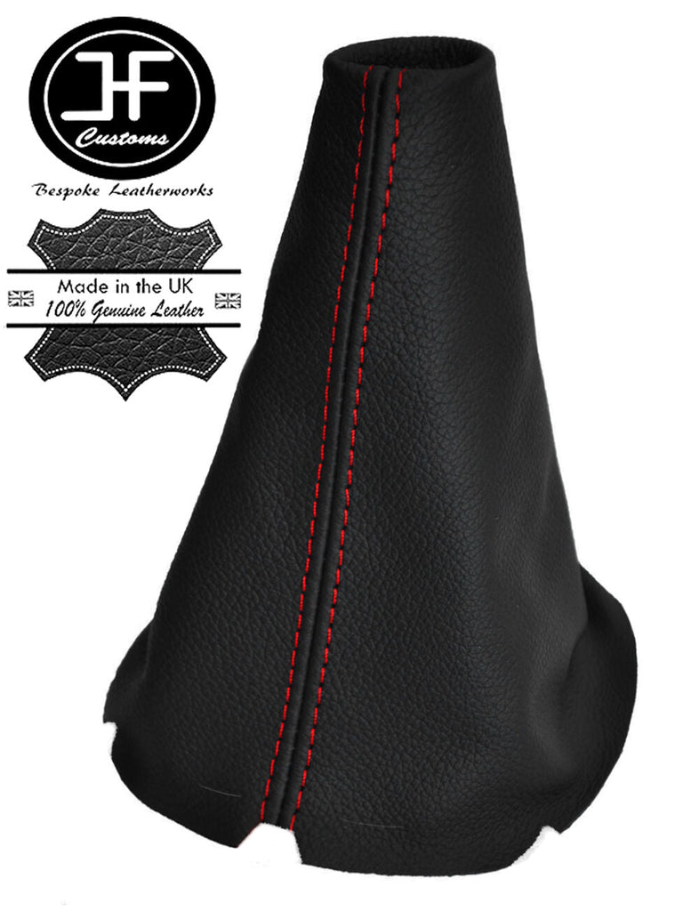 RED STITCH REAL LEATHER MANUAL GEAR GAITER FITS MAZDA FAMILIA PROTEGE 98-03