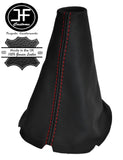 RED STITCH REAL LEATHER MANUAL GEAR GAITER FITS MAZDA FAMILIA PROTEGE 98-03