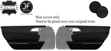 BLACK STITCH DOOR CARD TRIM KIT NAPPA LUXE COVERS FOR PORSCHE 987 CAYMAN 05-12