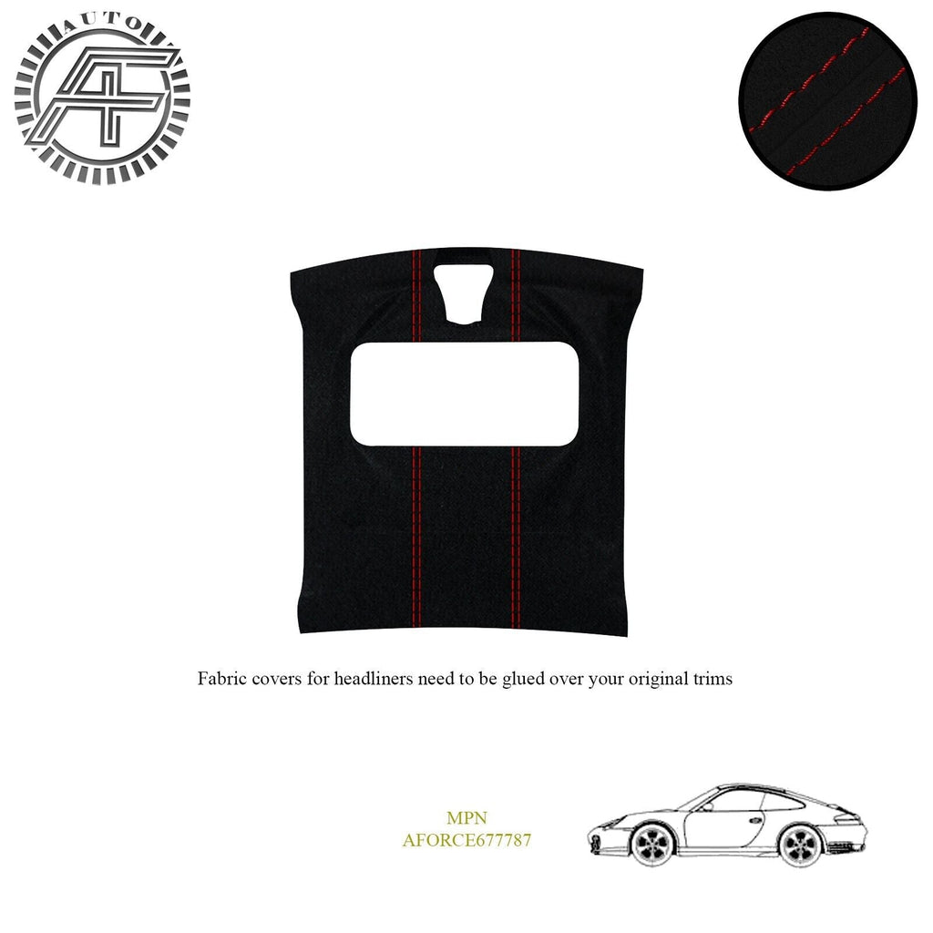 LUXE SUEDE HEADLINER COVER FOR PORSCHE 911 (996) 2 DOOR COUPE + SUNROOF 98-06