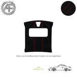 LUXE SUEDE HEADLINER COVER FOR PORSCHE 911 (996) 2 DOOR COUPE + SUNROOF 98-06