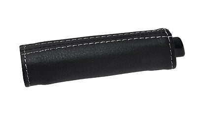 white stitch FITS NISSAN 300ZX Z32 1990-1995 HANDBRAKE HANDLE  COVER ONLY