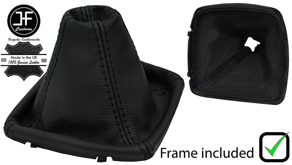 BLACK STITCH LEATHER MANUAL GEAR+PLASTIC FRAME FOR FORD GRAND C-MAX C MAX 11-15