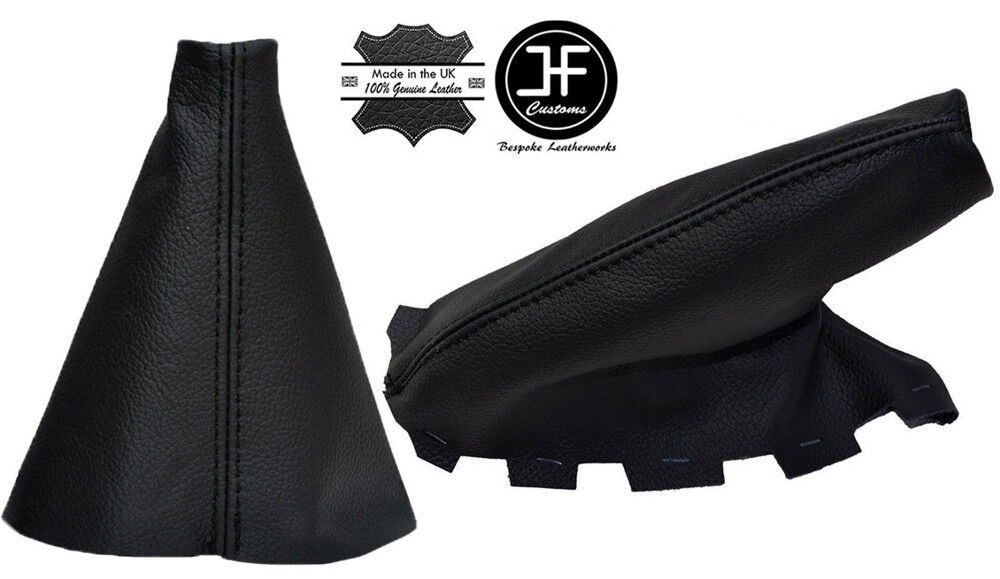 BLACK STITCH GEAR & HANDBRAKE GAITER FOR BMW MINI COOPER R56 R57 R55 CLUBMAN