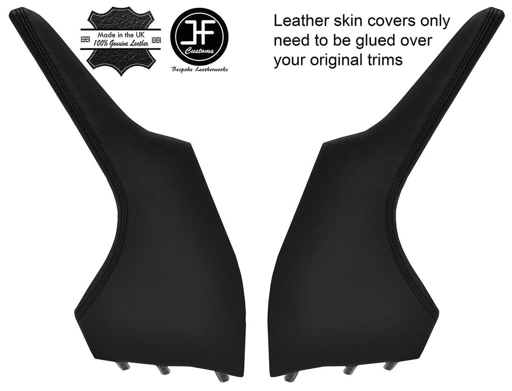 BLACK STITCH CENTRE CONSOLE SIDE TRIM LEATHER COVERS FOR LEXUS GS 300 2005-2011
