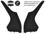 BLACK STITCH CENTRE CONSOLE SIDE TRIM LEATHER COVERS FOR LEXUS GS 300 2005-2011