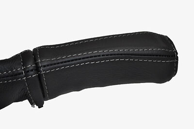 grey stitch FITS TRIUMPH DOLOMITE TR7 TR8 76-81 LEATHER HANDBRAKE HANDLE COVER