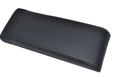 white stitch FITS CHRYSLER 300C/CRD 2008+ LEATHER ARMREST LID COVER ONLY