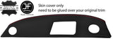 RED STITCH REAR PARCEL SHELF REAL LEATHER COVER FITS MERCEDES W123 1978-1985