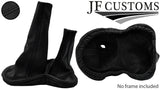 BLACK STITCH LEATHER COVERS FOR DEFENDER 90 83-06 INTERIOR RECOVERY STARTER KIT
