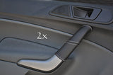FITS FORD FIESTA MK7 08+ 2X DOOR HANDLE COVERS white CUSTOM NEW MADE IN UK