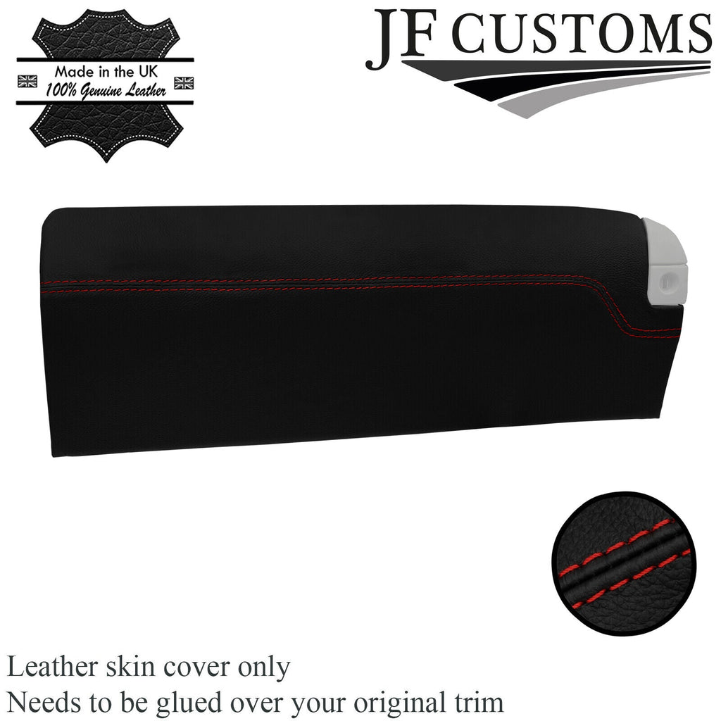 D RED STITCH ITALIAN LEATHER GLOVEBOX COVER FOR LEXUS IS220 IS250 2005-2010
