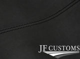 BLACK STITCH D GREY SUEDE HEADLINER COVER FOR SUBARU IMPREZA MK3 07-11 5 DOOR