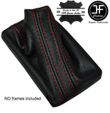 RED STITCHING DSG AUTO AUTOMATIC LEATHER GEAR GAITER FITS VW SHARAN 2010-2016