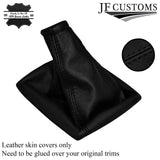 BLACK DOUBLE STITCH FITS FORD SAPPHIRE SIERRA RS COSWORTH GEAR GAITER CUSTOM NEW