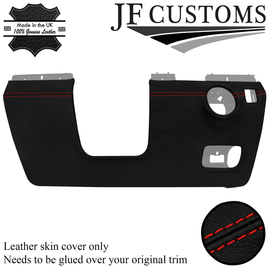 RED STITCH LEATHER UNDER STEERING TRIM COVER FOR PORSCHE CAYENNE 955 MK1 03-10