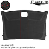 RED STITCH D GREY SUEDE FRONT ROOF HEADLINER FOR FORD TRANSIT COURIER 16-20