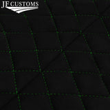 DSG2 GREEN STITCH SUEDE HEADLINER COVER FOR LAND ROVER FREELANDER 1 97-06